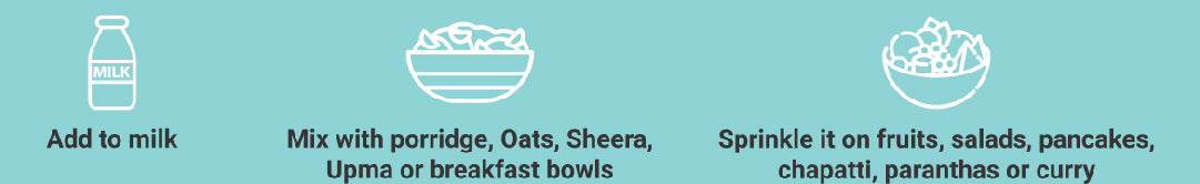 Dry Fruit Powder + Date Powder