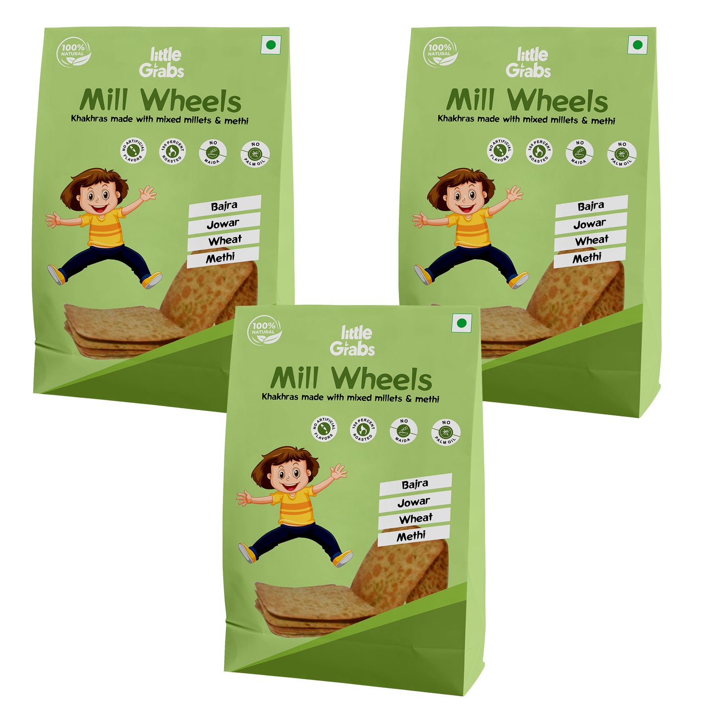 MILL WHEELS (BOX OF 2)