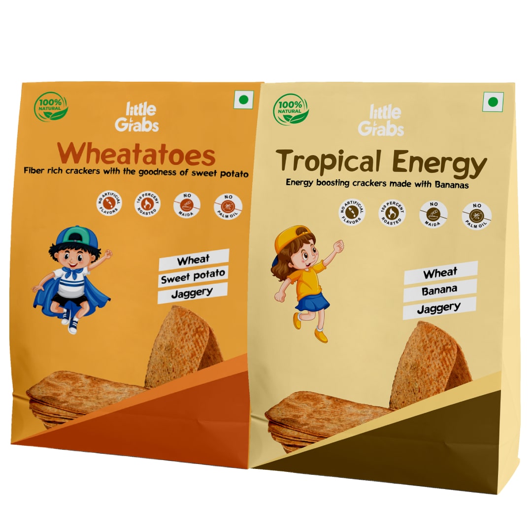 LITTLE GRABS TROPICAL ENERGY + WHEATATOES COMBO PACK